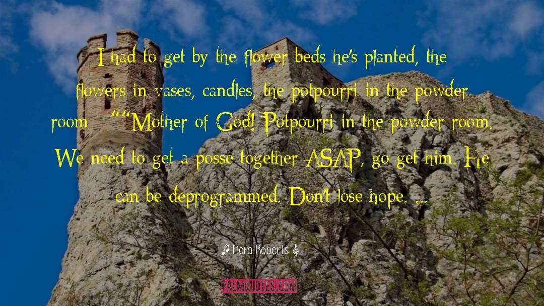 Donot Lose Hope quotes by Nora Roberts