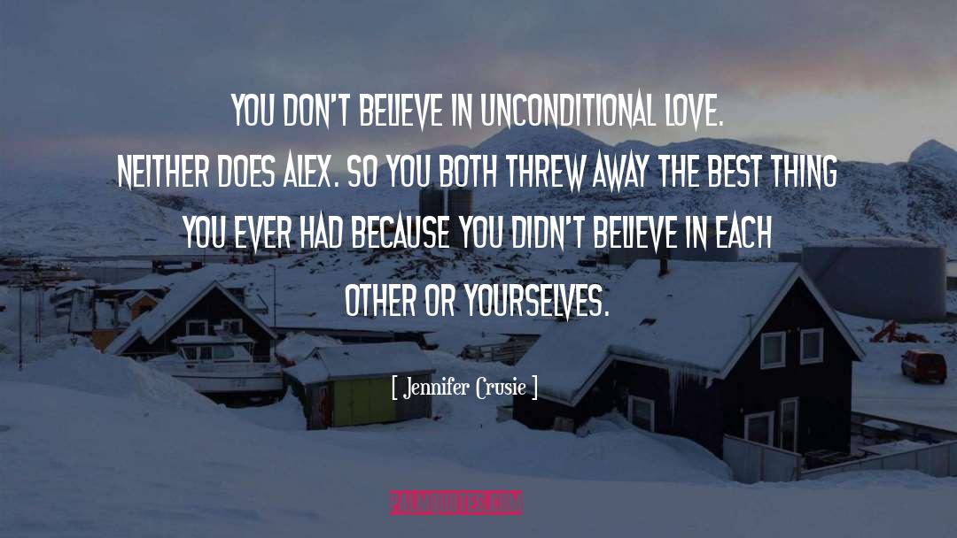 Dont Believe quotes by Jennifer Crusie