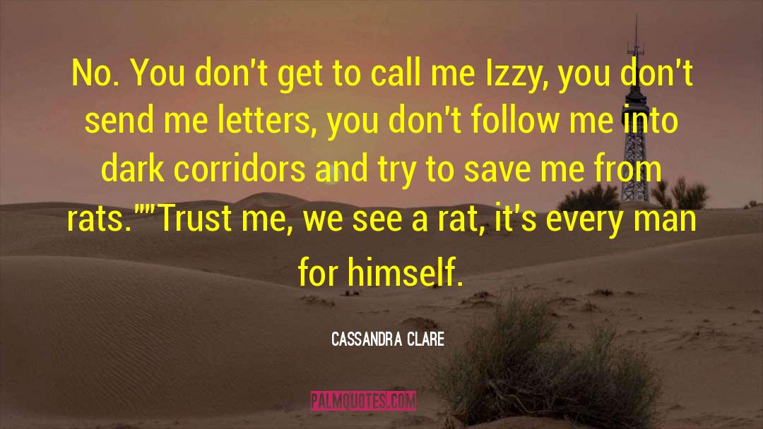 Dont Call Me Boo quotes by Cassandra Clare