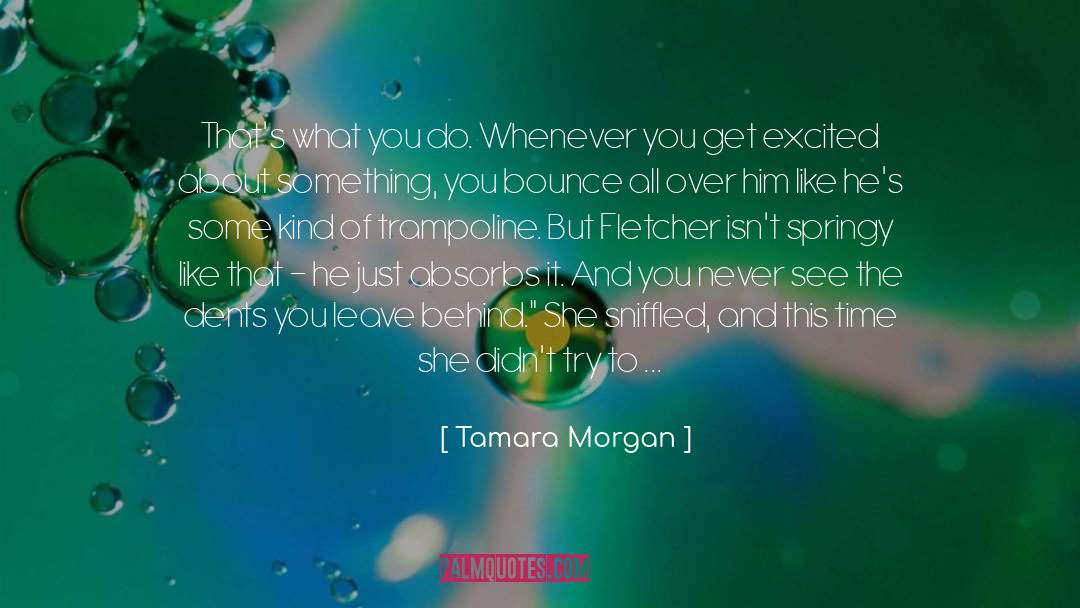 Dont Care About Anyone But You quotes by Tamara Morgan