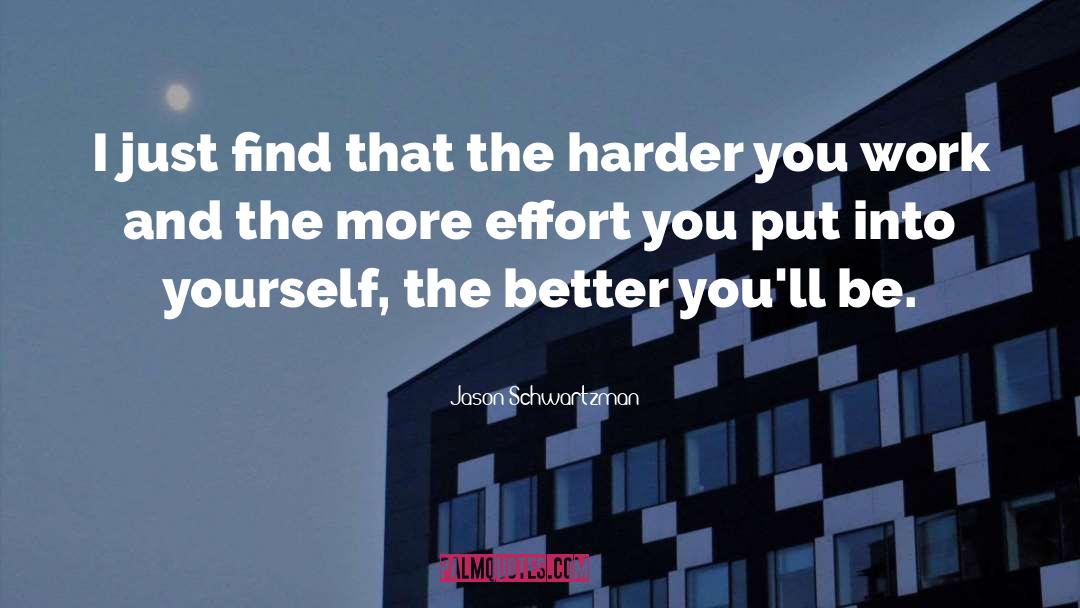 Dont Complain Just Work Harder quotes by Jason Schwartzman