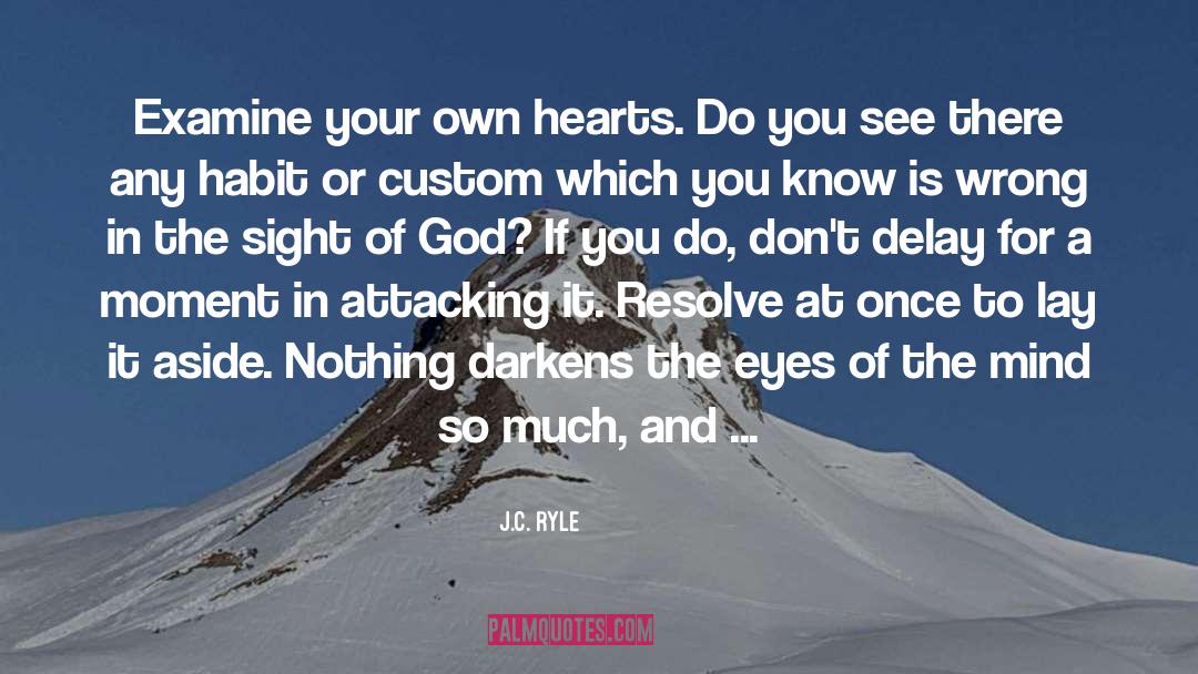 Dont Delay quotes by J.C. Ryle