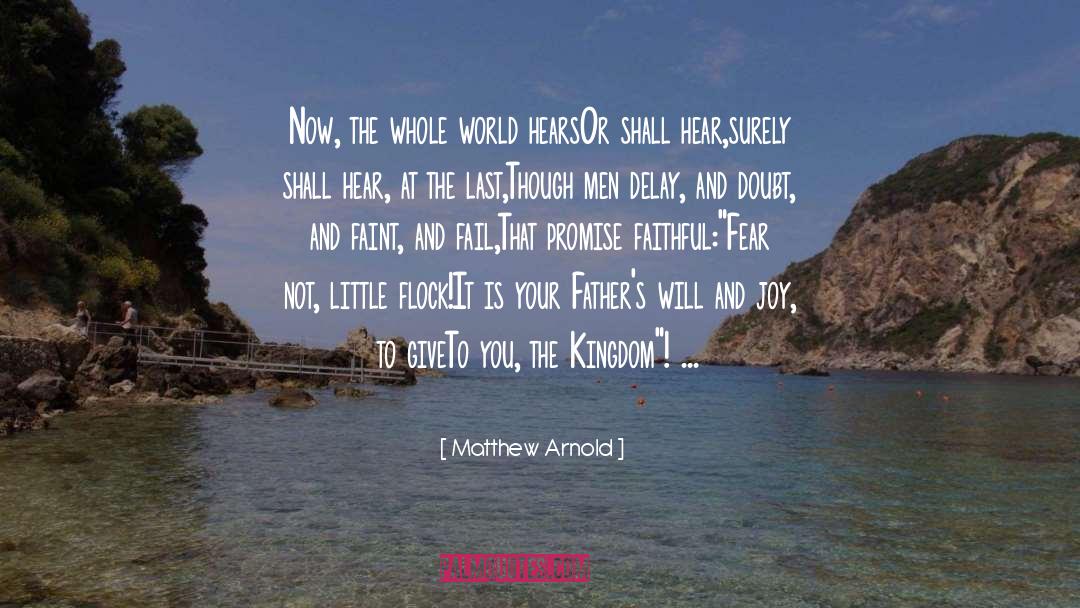 Dont Delay quotes by Matthew Arnold