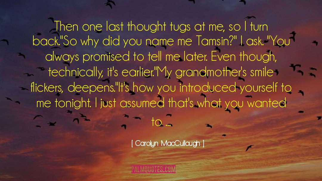Dont Even Ask quotes by Carolyn MacCullough