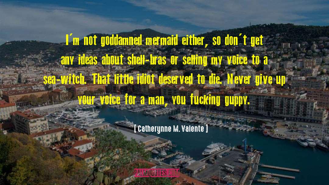 Dont Get Any Ideas quotes by Catherynne M. Valente