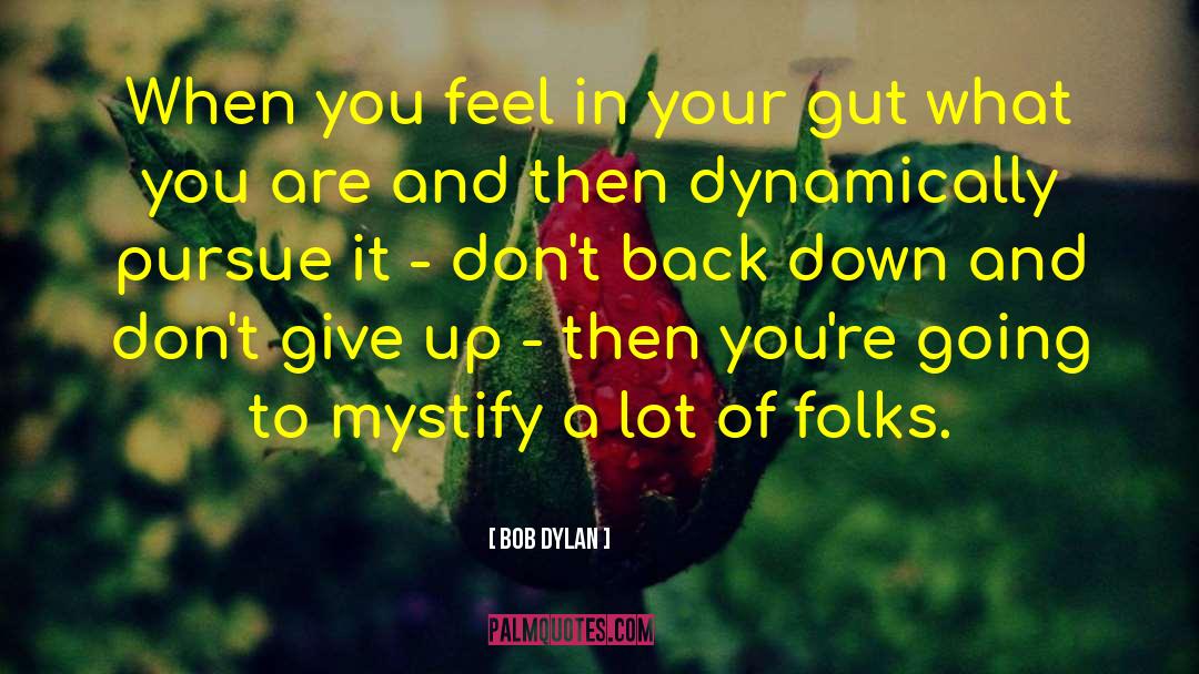 Dont Give Up quotes by Bob Dylan