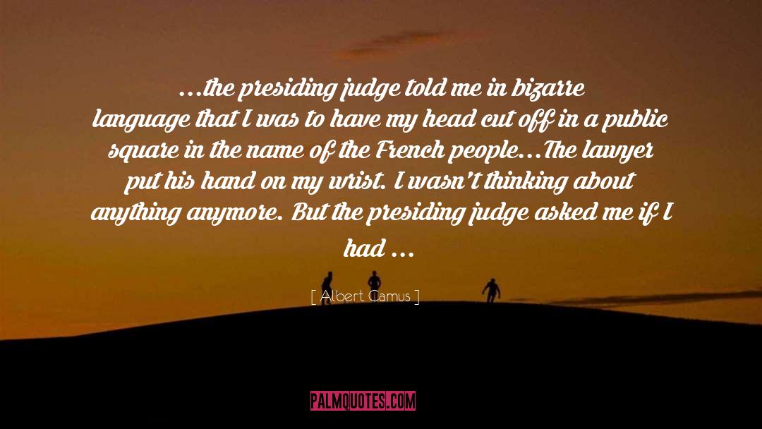 Dont Judge Me quotes by Albert Camus