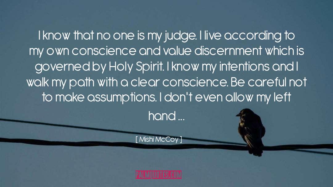 Dont Judge Me quotes by Mishi McCoy