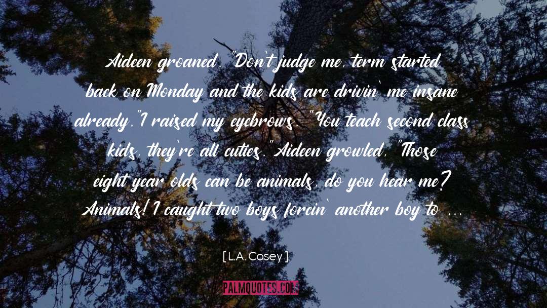 Dont Judge Me quotes by L.A. Casey