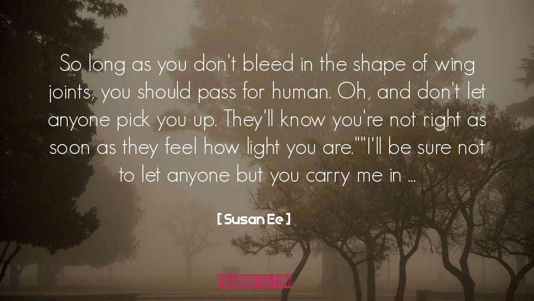 Dont Let Anyone Dim Your Light quotes by Susan Ee