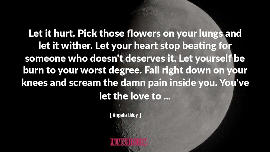 Dont Let Go quotes by Angela Diloy