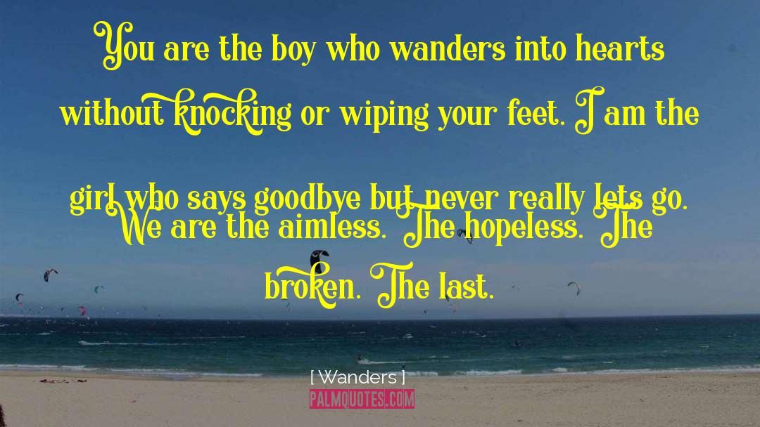 Dont Let Your Mind Wanders quotes by Wanders