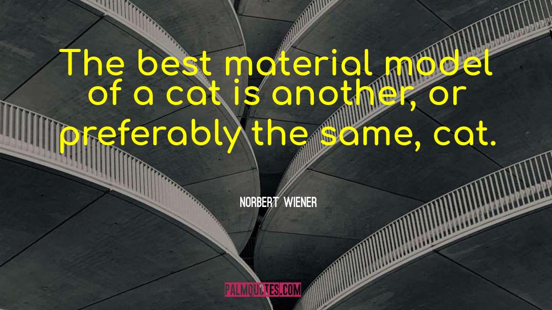 Dont Like Cat quotes by Norbert Wiener