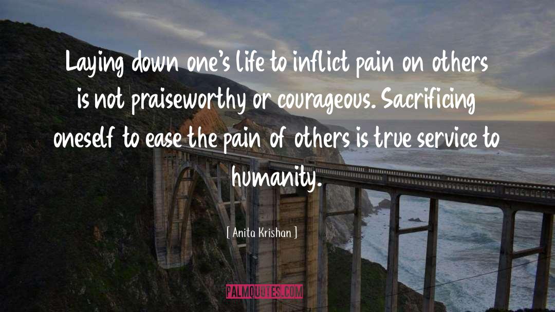 Dont Look Down On Others quotes by Anita Krishan