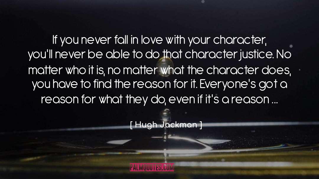 Dont Make Me Fall In Love With You quotes by Hugh Jackman