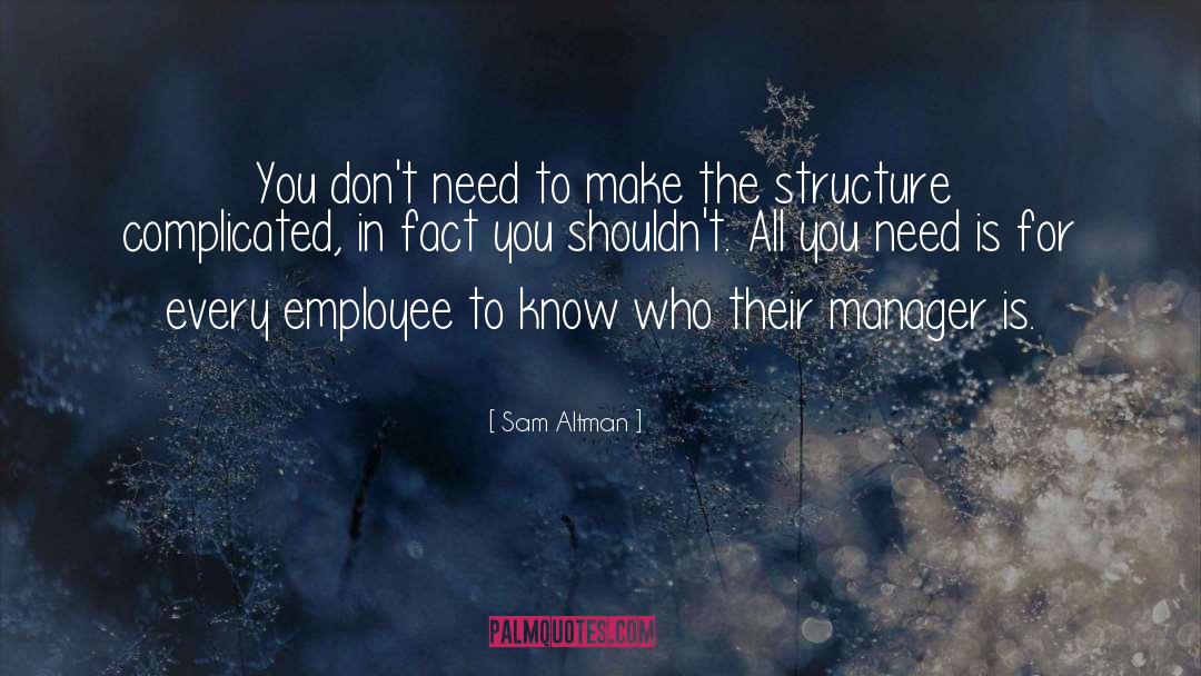 Dont Make Things Complicated quotes by Sam Altman