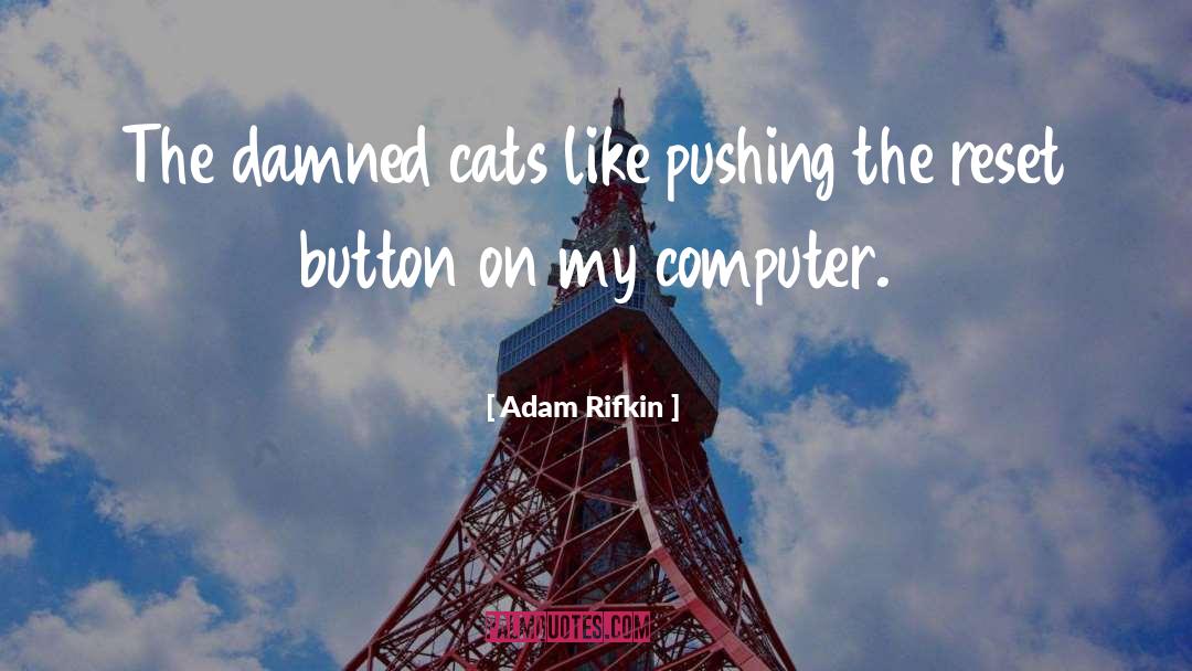 Dont Push My Button quotes by Adam Rifkin