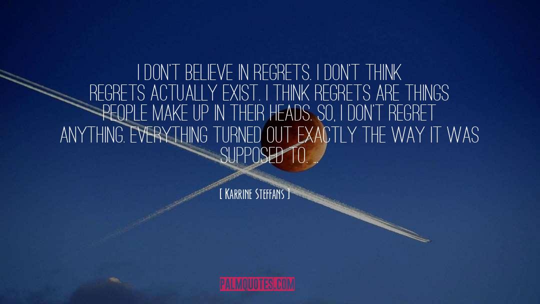 Dont Regret Anything quotes by Karrine Steffans