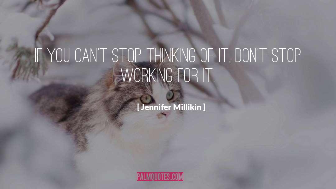 Dont Stop quotes by Jennifer Millikin