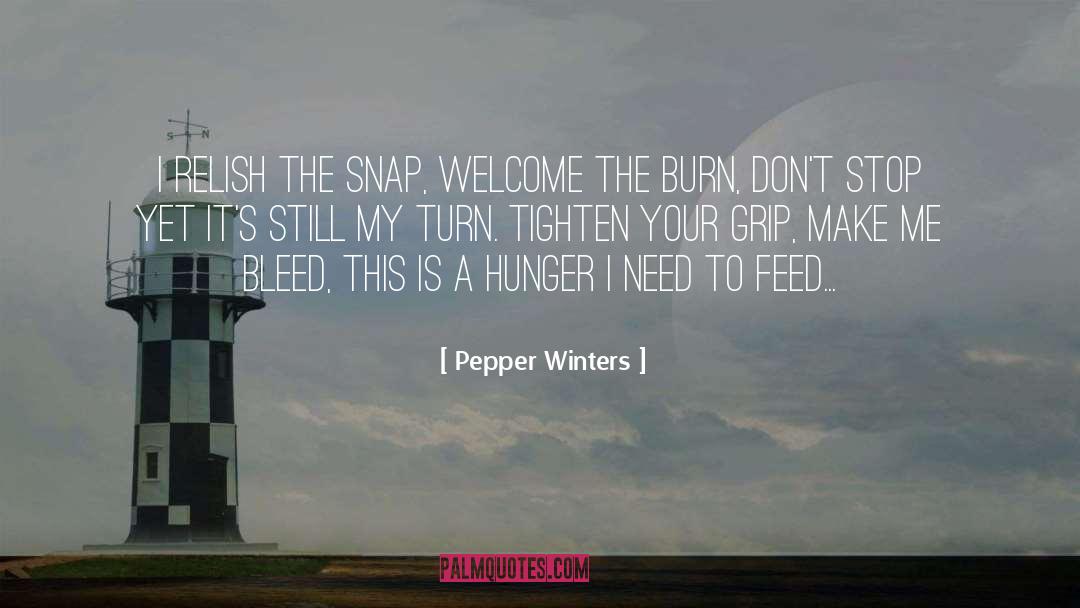 Dont Stop quotes by Pepper Winters