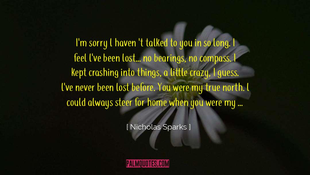 Dont Think Too Much quotes by Nicholas Sparks