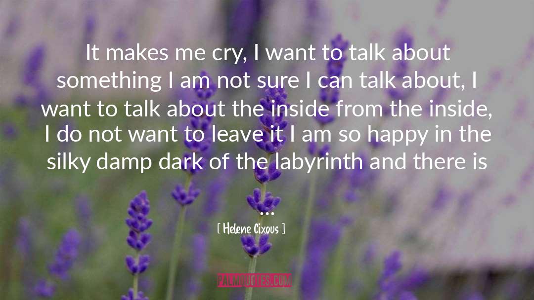 Dont Want To Talk To Me quotes by Helene Cixous