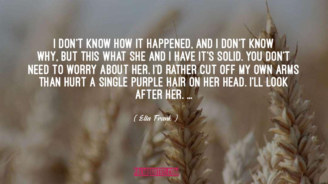 Dont Worry About My Relationship quotes by Ella Frank