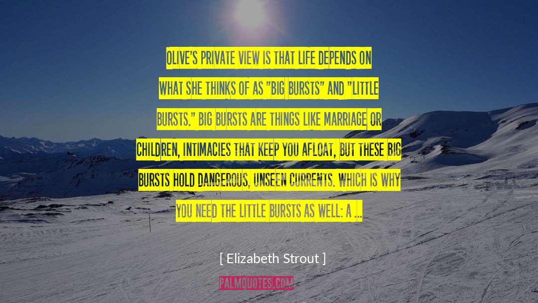 Donuts quotes by Elizabeth Strout