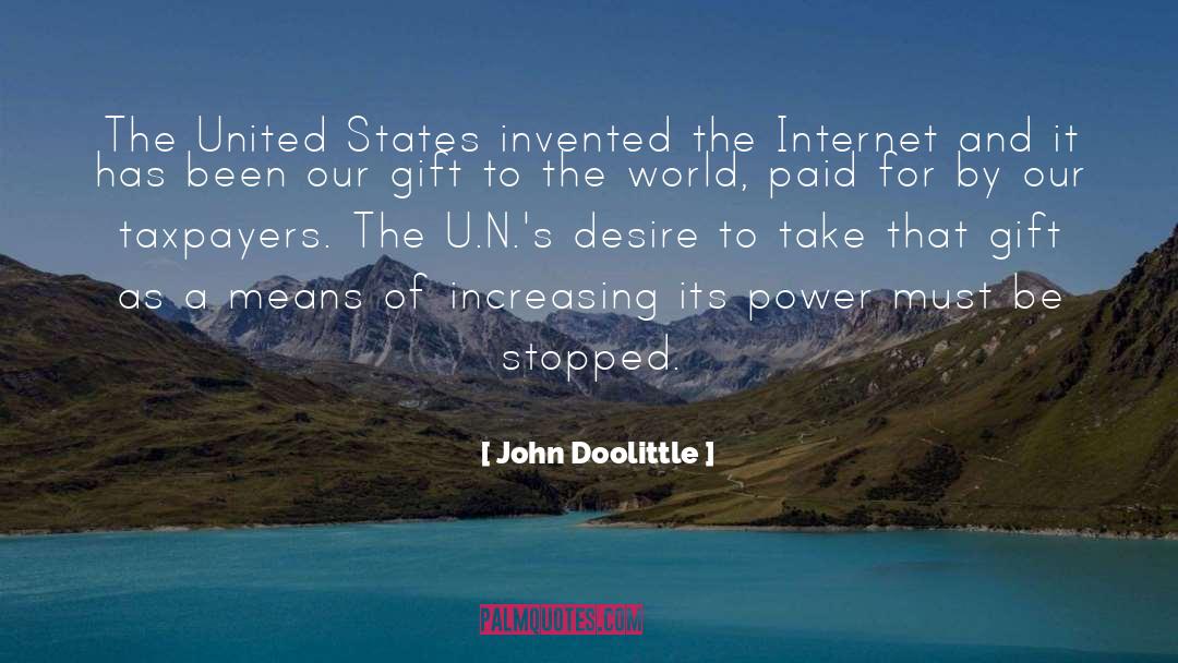 Doolittle quotes by John Doolittle