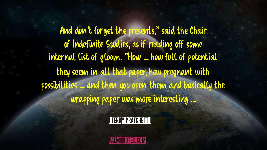 Doom And Gloom quotes by Terry Pratchett