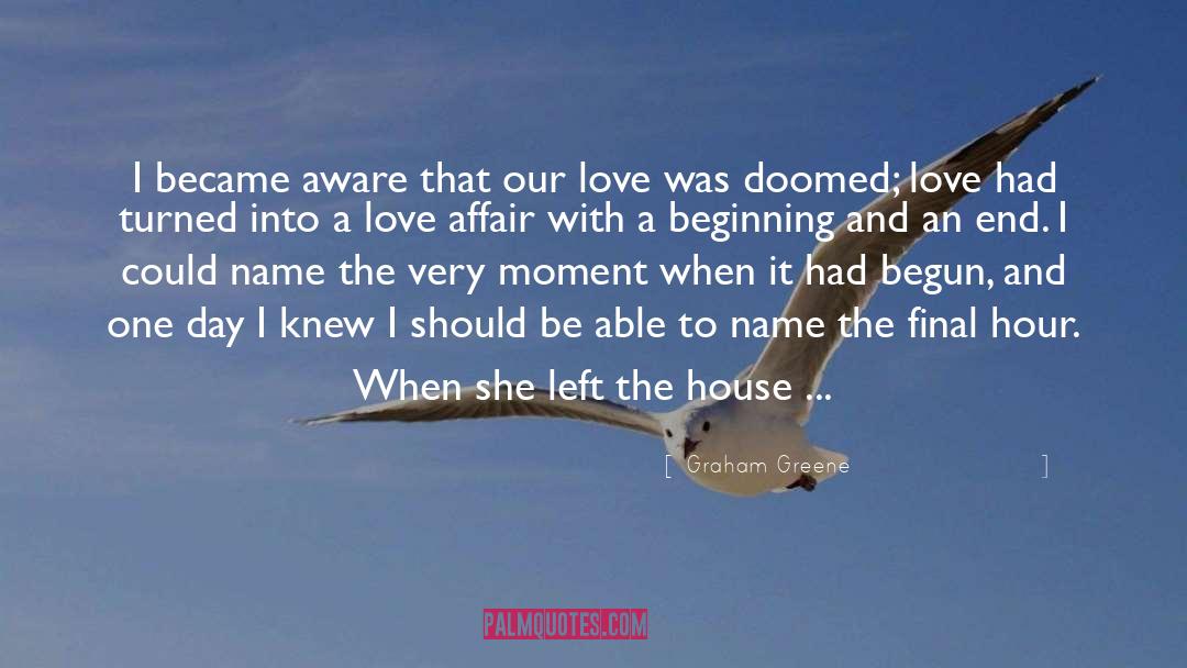 Doomed Love quotes by Graham Greene