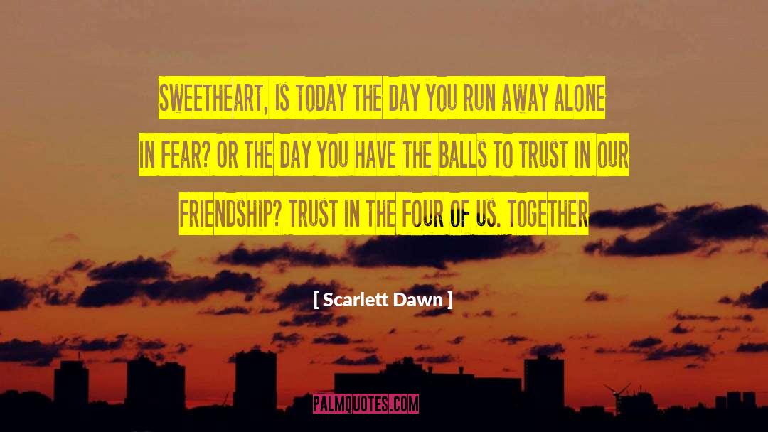 Doomed Romance quotes by Scarlett Dawn