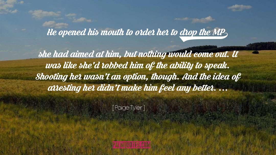 Doomed Romance quotes by Paige Tyler