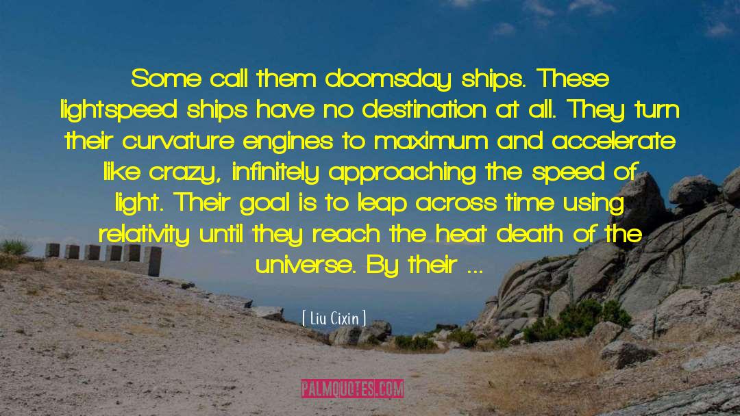 Doomsday quotes by Liu Cixin