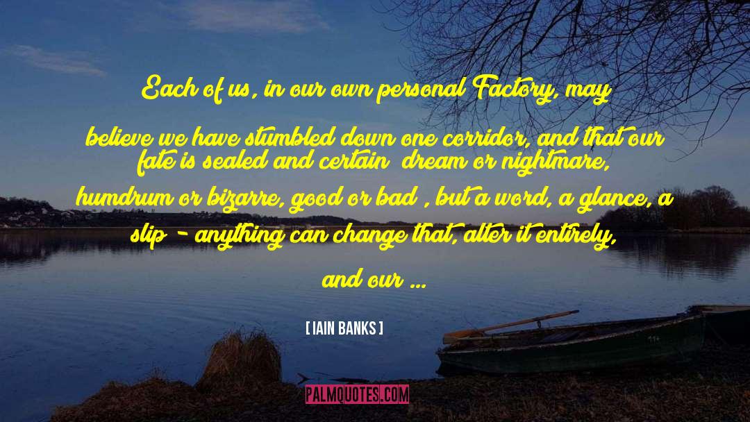 Door Knobs quotes by Iain Banks