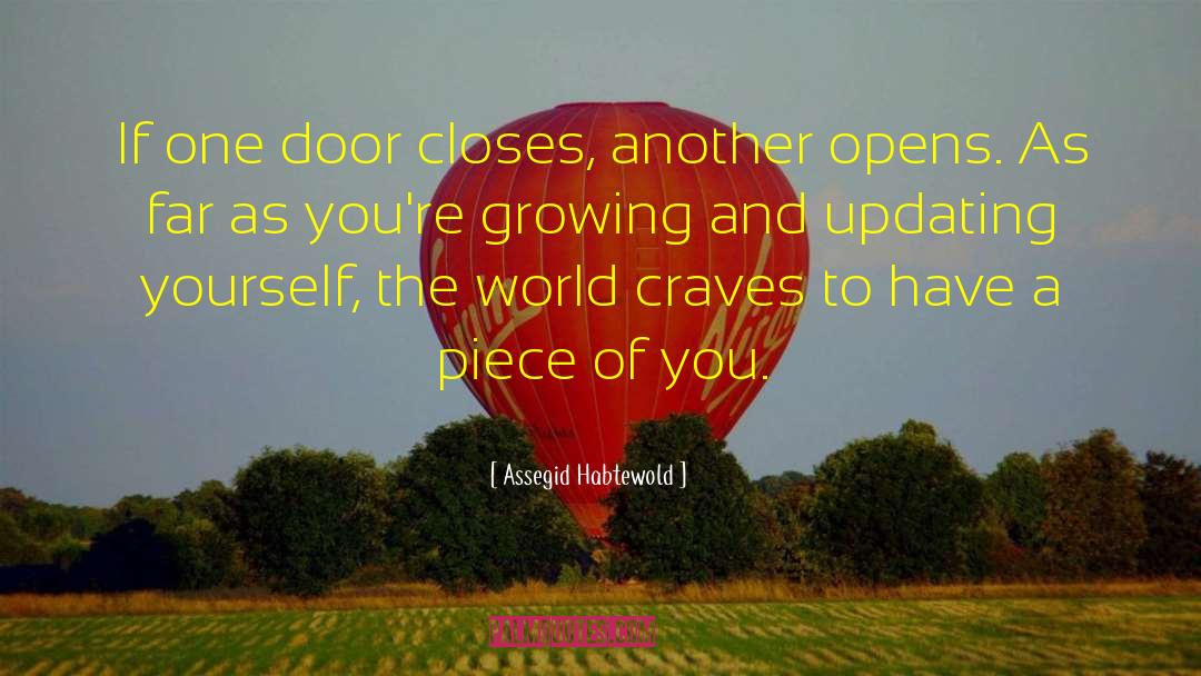 Door Of Opportunity quotes by Assegid Habtewold