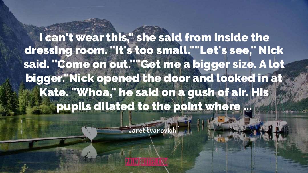 Door quotes by Janet Evanovich