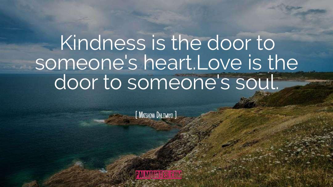 Door quotes by Matshona Dhliwayo