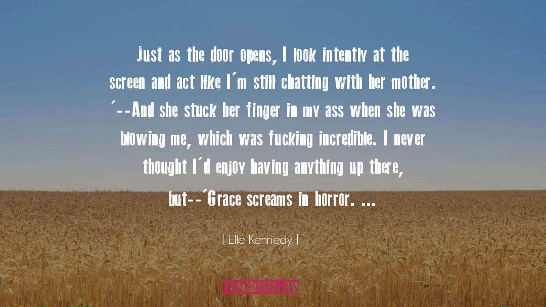 Door quotes by Elle Kennedy