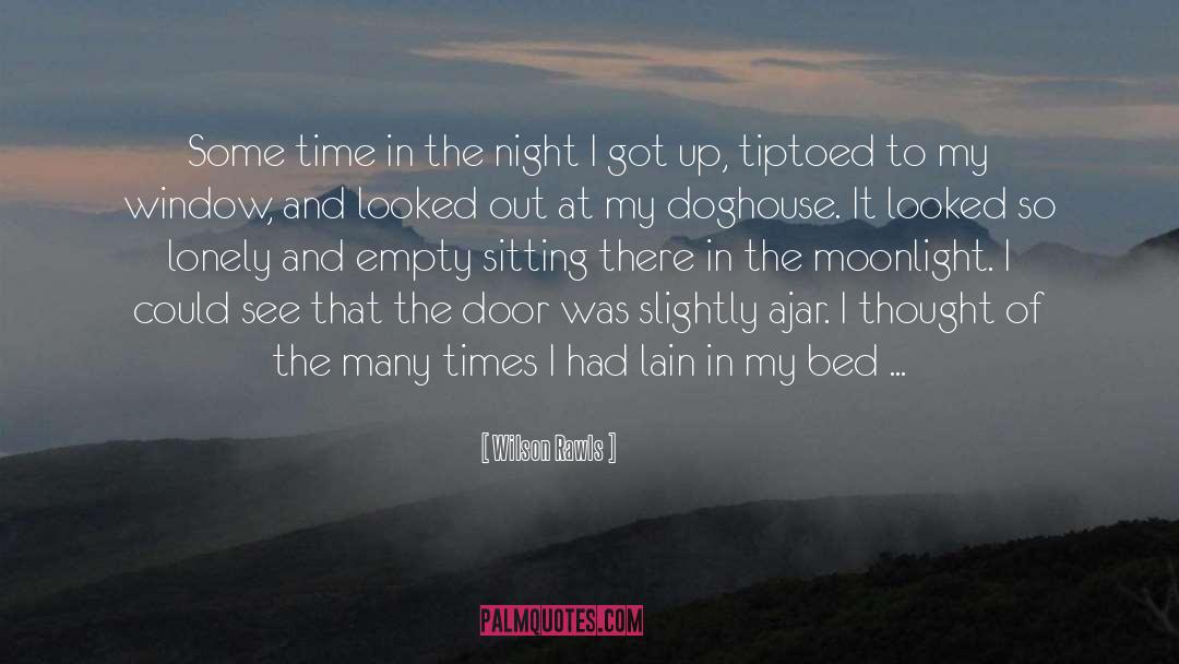 Door Which quotes by Wilson Rawls