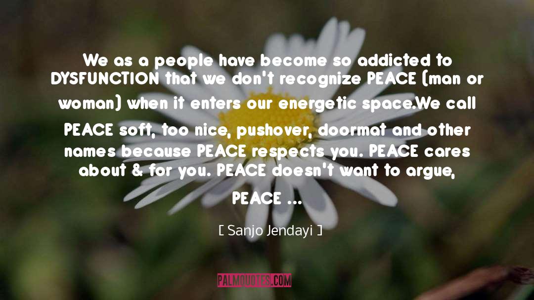Doormat quotes by Sanjo Jendayi
