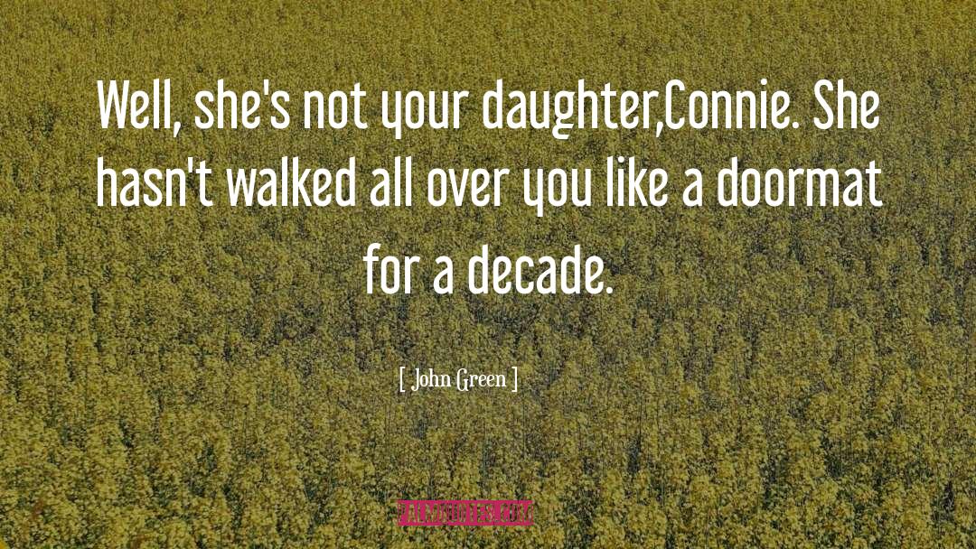 Doormat quotes by John Green