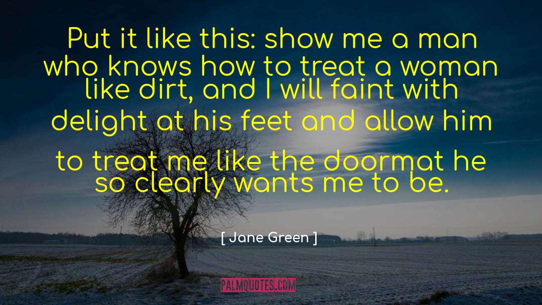 Doormat quotes by Jane Green