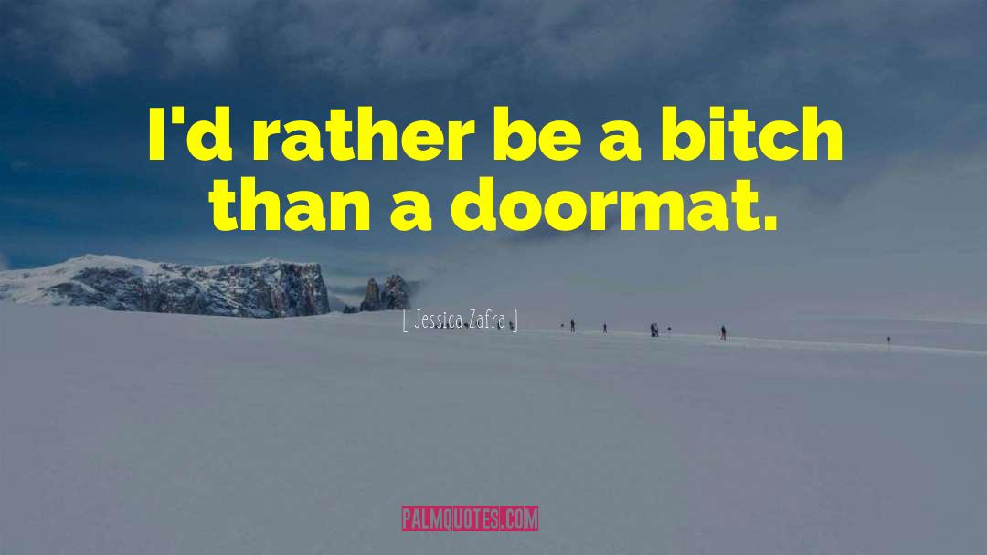 Doormat quotes by Jessica Zafra