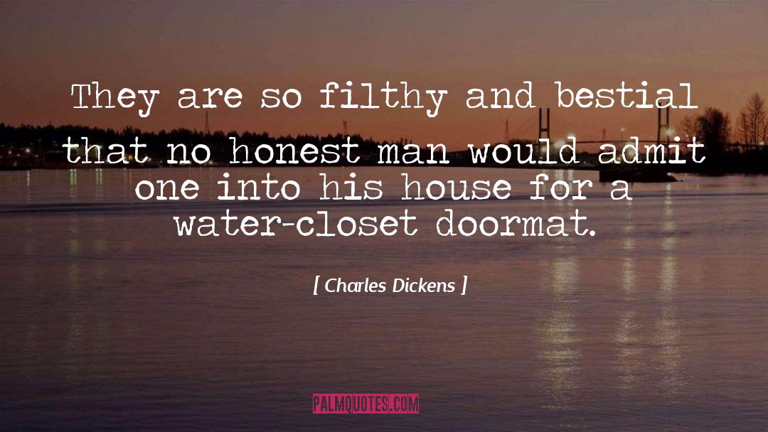 Doormat quotes by Charles Dickens