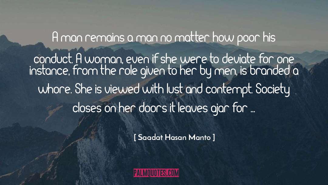 Doors Closing quotes by Saadat Hasan Manto