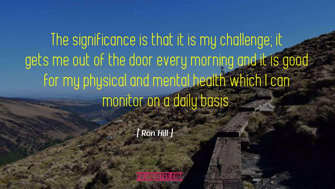 Doors Of Daring quotes by Ron Hill