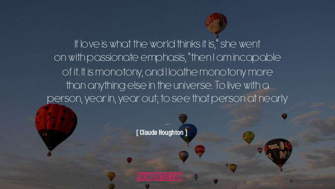 Doors Of Love quotes by Claude Houghton