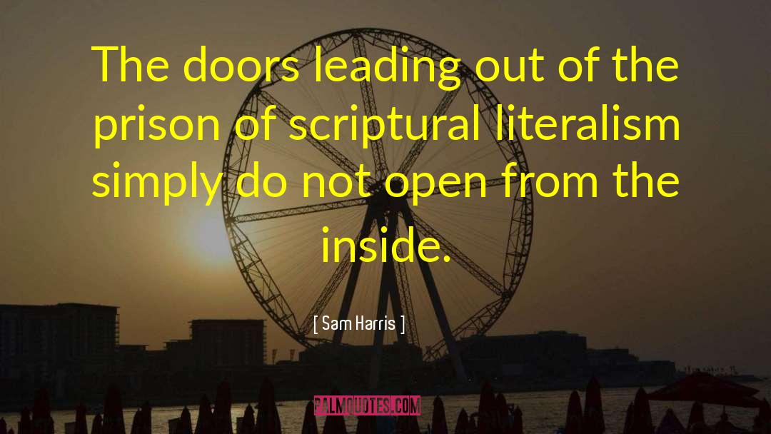 Doors Of Opportunity quotes by Sam Harris