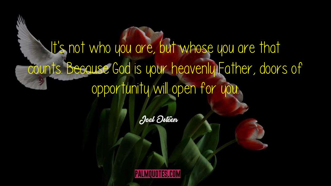 Doors Of Opportunity quotes by Joel Osteen